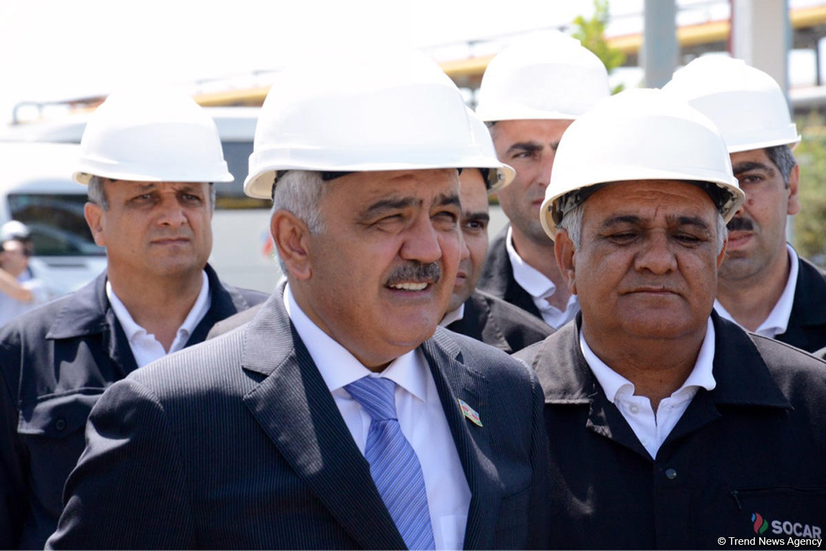 SOCAR ввела в эксплуатацию новую установку на Бакинском НПЗ имени Гейдара Алиева (ФОТО)