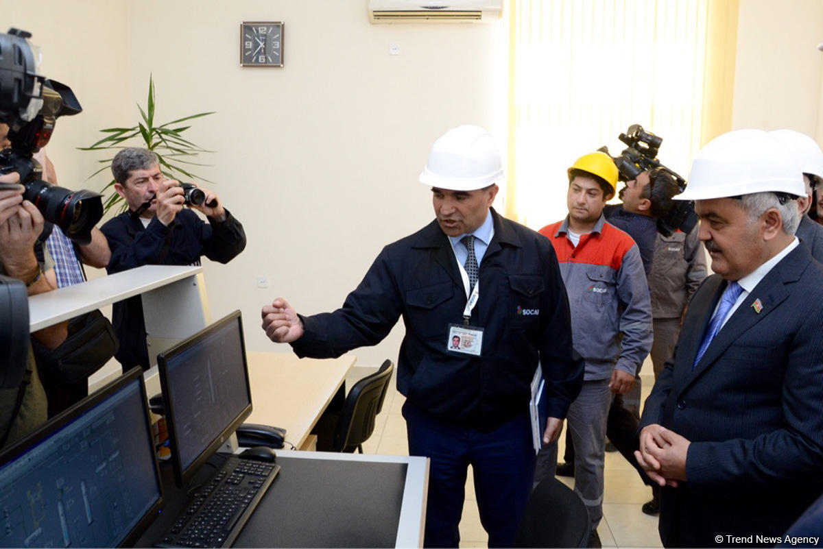 SOCAR ввела в эксплуатацию новую установку на Бакинском НПЗ имени Гейдара Алиева (ФОТО)