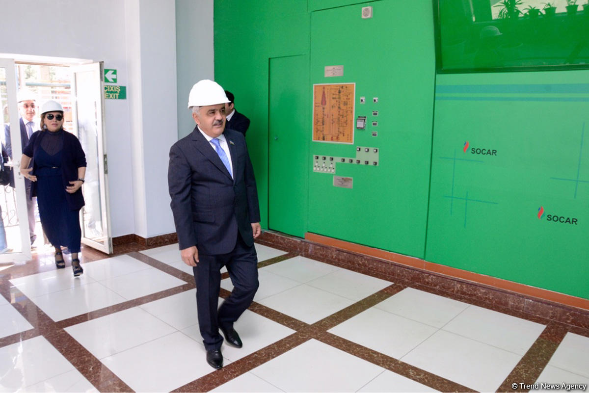 SOCAR ввела в эксплуатацию новую установку на Бакинском НПЗ имени Гейдара Алиева (ФОТО)