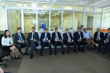 Завотделом Администрации Президента Азербайджана посетил Фонд молодежи (ФОТО)