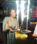 Российская звезда Екатерина Вуличенко отметила день рождения в Баку (ФОТО)