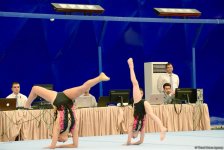 Стартовал второй день соревнований XXIV Чемпионата Баку и Первенства Азербайджана по мужской и женской спортивной гимнастике (ФОТО)