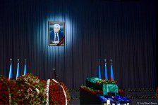 Министр энергетики Азербайджана Натиг Алиев похоронен в Аллее почетного захоронения (ФОТО)