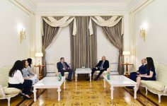 Ilham Aliyev receives Bulgarian prosecutor general with delegation (PHOTO)