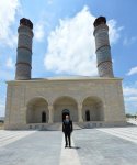 Президент Ильхам Алиев ознакомился с условиями, созданными в мечети в Джоджуг Мерджанлы (ФОТО)