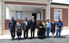 Ilham Aliyev views reconstruction work in Jojug Marjanli village (PHOTO)