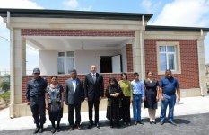 Ilham Aliyev views reconstruction work in Jojug Marjanli village (PHOTO)