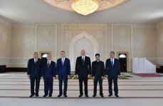 Ilham Aliyev views reconstruction work in Jojug Marjanli village (PHOTO)