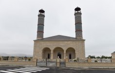 Ilham Aliyev views reconstruction work in Jojug Marjanli village (PHOTO)