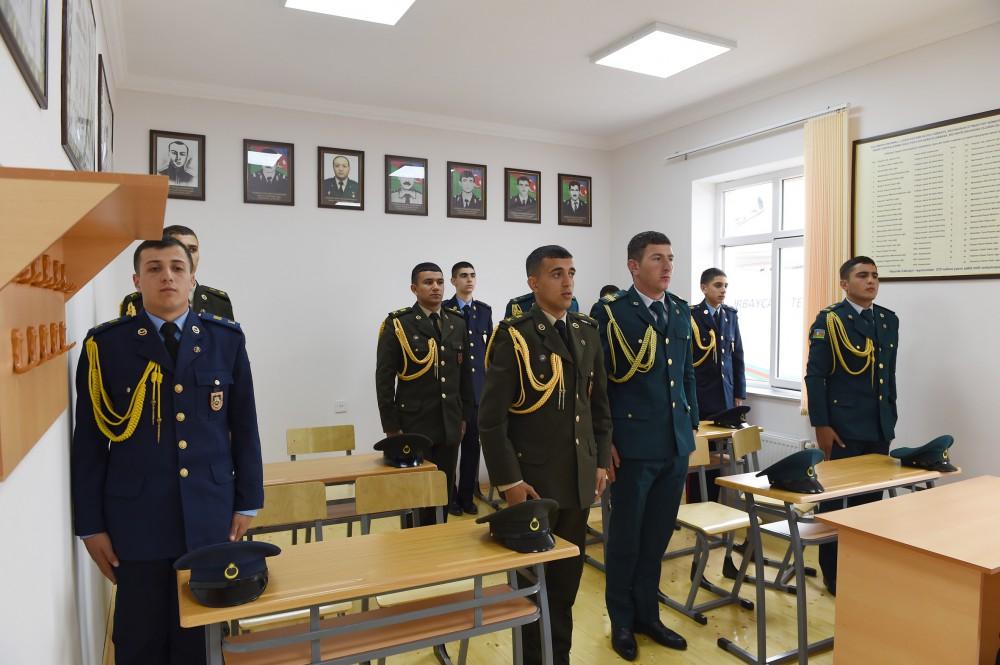 Президент Ильхам Алиев ознакомился с новой школой в Джоджуг Мерджанлы (ФОТО)