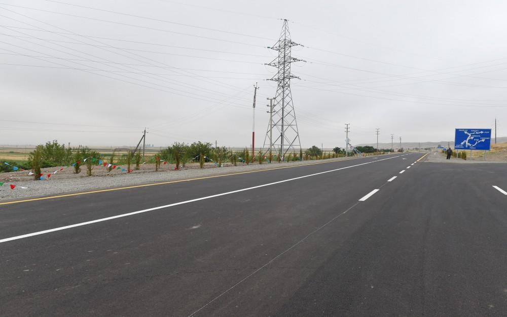 Ilham Aliyev views reconstruction work in Jojug Marjanli village (PHOTO)