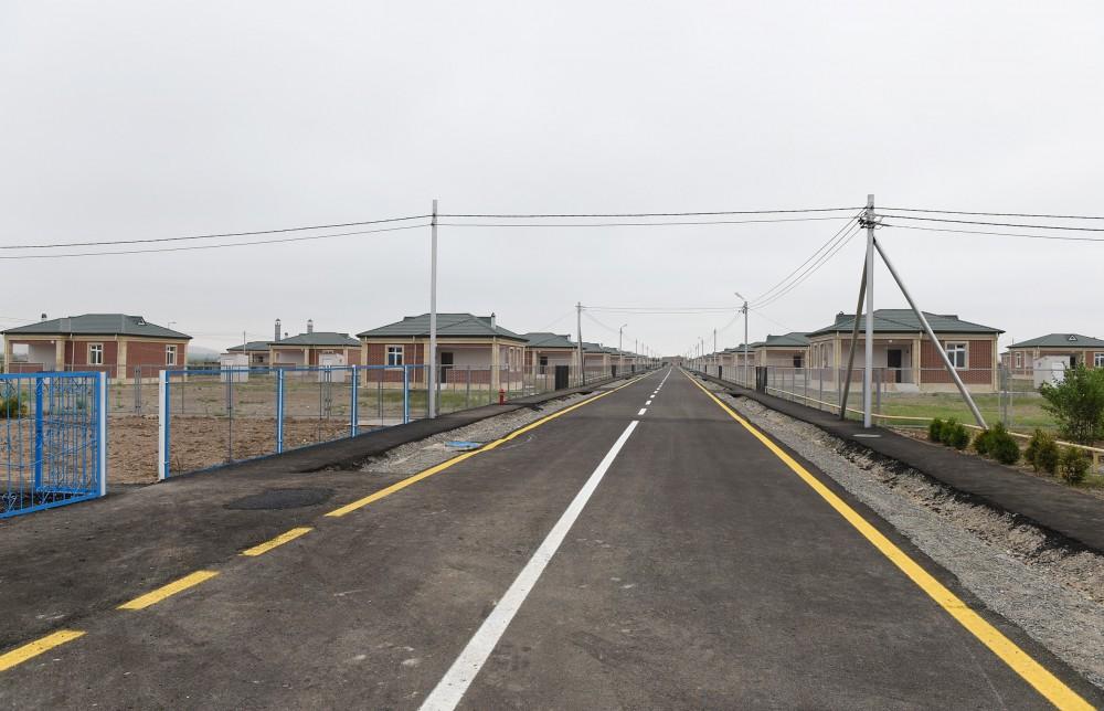Ilham Aliyev views reconstruction work in Jojug Marjanli village (PHOTO)