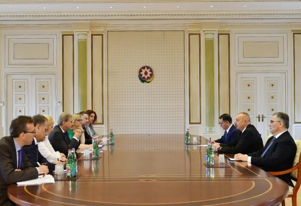 Ilham Aliyev hails Azerbaijan’s readiness to make efforts to expand ties with EU