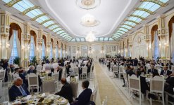 Ilham Aliyev attends Iftar ceremony on occasion of Ramadan