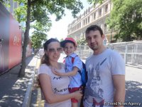 Azerbaijan organized F1 Grand Prix at high level: fan (PHOTO)