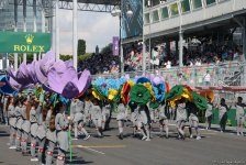 В Баку прошла церемония открытия Гран-при Азербайджана Формулы 1 (ФОТО)