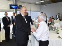 Президент Ильхам Алиев и его супруга наблюдали за соревнованиями в рамках Гран-при Азербайджана Формулы 1 (ФОТО)