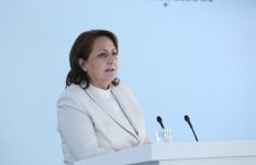Первый вице-президент Азербайджана Мехрибан Алиева приняла участие в церемонии выдачи новых квартир семьям вынужденных переселенцев (ФОТО) (версия 3)