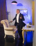 Азербайджанские телеведущие увлеклись каратэ, или Встреча с обладателем черного пояса (ФОТО, ВИДЕО)