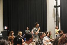 "Отрицание. Протест. Развитие": встреча с Фаигом Агаевым в YARAT (ФОТО)