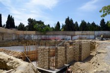 В Баку продолжается строительство мечети Гаджи Джавад (ФОТО)