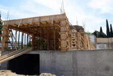В Баку продолжается строительство мечети Гаджи Джавад (ФОТО)