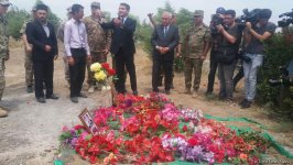 Foreign media reps view Armenia-shelled Azerbaijani village (PHOTO)
