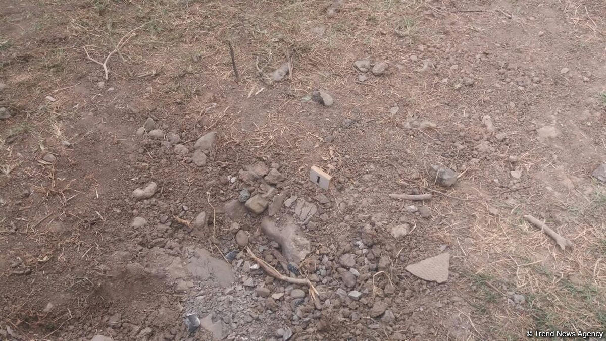 Foreign media reps view Armenia-shelled Azerbaijani village (PHOTO)