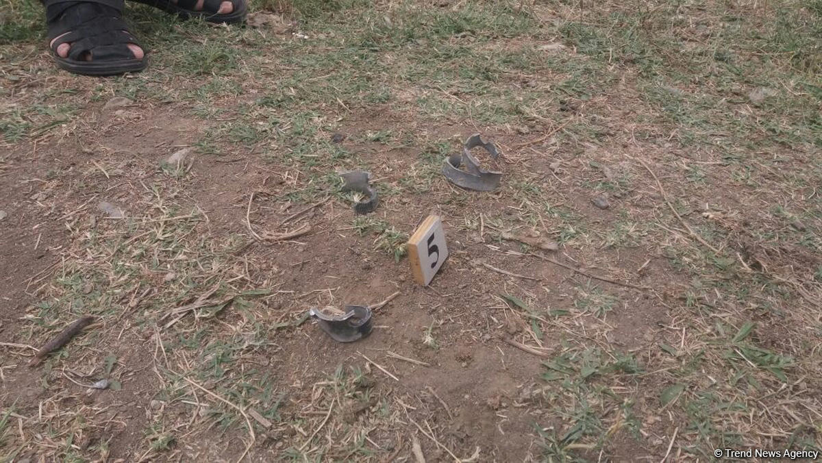 Foreign media reps view Armenia-shelled Azerbaijani village (PHOTO)