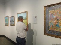 Одухотворенность и поэтичность объединила художников Азербайджана, Турции и Казахстана (ФОТО)