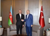 Состоялась встреча Президентов Азербайджана и Турции (Обновлено)