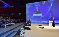 Президент Ильхам Алиев принял участие в XXII Всемирном нефтяном конгрессе в Стамбуле (ФОТО)