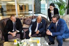 Ilham Aliyev meets heads of state, gov’t of countries at 22nd World Petroleum Congress (PHOTO)