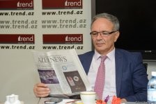 АМИ Trend посетили представители масс-медиа Ирана   (ФОТО)