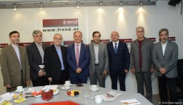 АМИ Trend посетили представители масс-медиа Ирана   (ФОТО)
