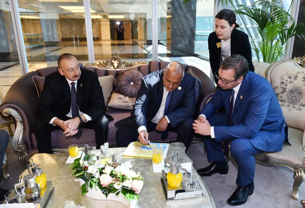 Ilham Aliyev meets heads of state, gov’t of countries at 22nd World Petroleum Congress (PHOTO)