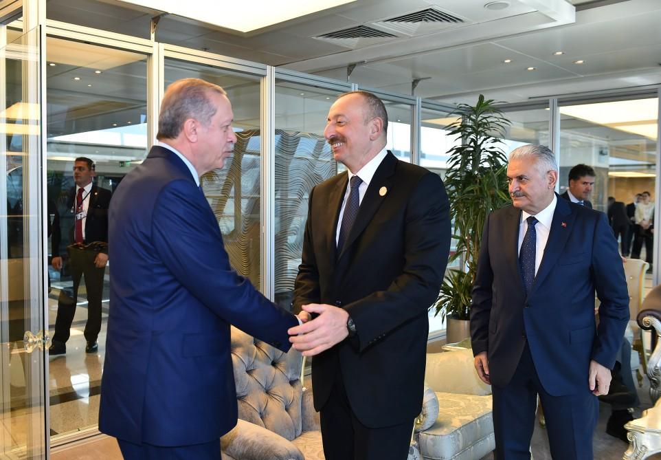 Ilham Aliyev meets heads of state, gov’t of countries at 22nd World Petroleum Congress (PHOTO)