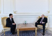 Президент Ильхам Алиев принял верительные грамоты посла Туркменистана (ФОТО) (версия 2)