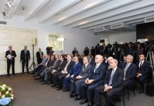 Президенты Азербайджана и Латвии выступили с заявлениями для печати (ФОТО)