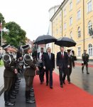 В Риге состоялась церемония официальной встречи Президента Азербайджана Ильхама Алиева (ФОТО)