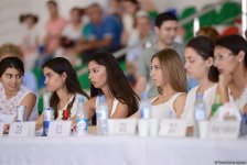 В Баку проходит открытое первенство Шагана по художественной гимнастике (ФОТО)