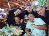 Двадцать лет спустя в Тбилиси… Бахрам Багирзаде и "Настоящие тамады" (ФОТО)