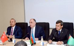 Главы МИД Азербайджана, Турции и Туркменистана подписали Бакинскую декларацию (ФОТО)
