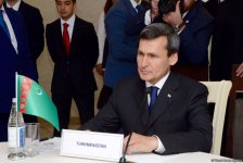 Главы МИД Азербайджана, Туркменистана и Турции обсуждают подготовку к саммиту глав государств (ФОТО)
