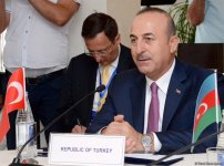 Главы МИД Азербайджана, Туркменистана и Турции обсуждают подготовку к саммиту глав государств (ФОТО)