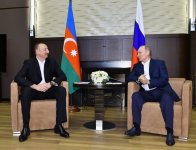В Сочи состоялась встреча президентов Азербайджана и России (ФОТО)