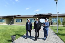 Ilham Aliyev views Narakand complex in Pirallahi district of Baku (PHOTO)