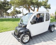 Ilham Aliyev views Narakand complex in Pirallahi district of Baku (PHOTO)