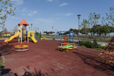 Ilham Aliyev views Narakand complex in Pirallahi district of Baku (PHOTO)