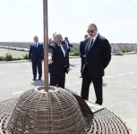 President Ilham Aliyev opens Pirallahi solar power plant (PHOTO)